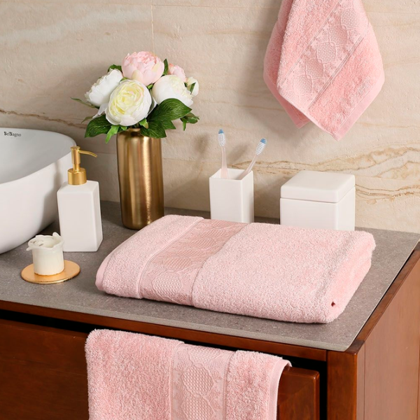 Ștergar Issimo Home Marsilya Pink photo 3