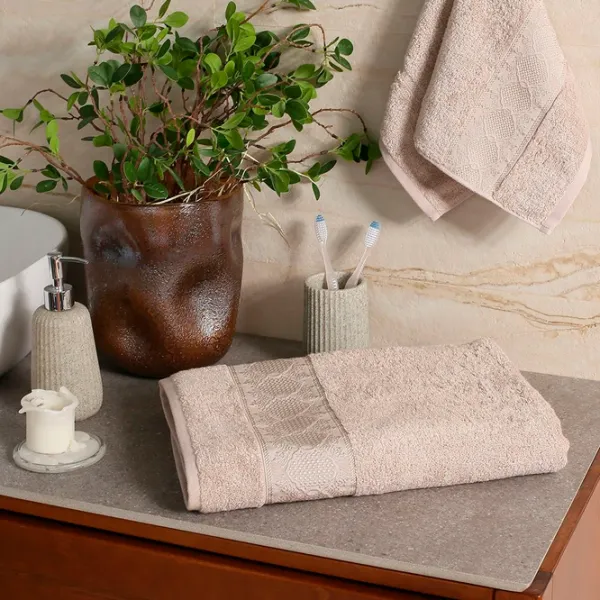 Полотенце Issimo Home Marsilya Бежевый photo 3 Полотенце Issimo Home Marsilya Бежевый photo 3