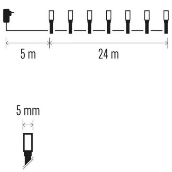 Гирлянды LED EMOS D4AC05  / Белый photo 5