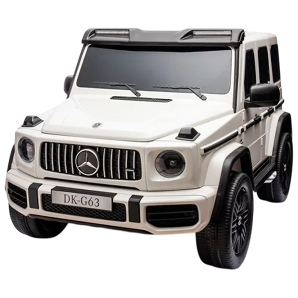 Mașină electrică Mercedes-Benz G63 Richi Tichi DKG63/3  / 35 kg / 3+ / White photo 1 Mașină electrică Mercedes-Benz G63 Richi Tichi DKG63/3  / 35 kg / 3+ / White photo 1
