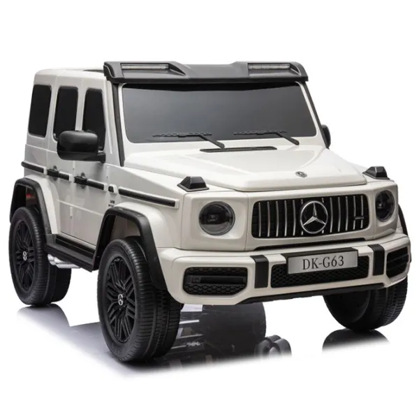 Mașină electrică Mercedes-Benz G63 Richi Tichi DKG63/3  / 35 kg / 3+ / White photo 2 Mașină electrică Mercedes-Benz G63 Richi Tichi DKG63/3  / 35 kg / 3+ / White photo 2