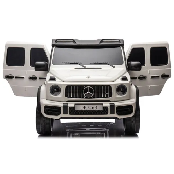 Mașină electrică Mercedes-Benz G63 Richi Tichi DKG63/3  / 35 kg / 3+ / White photo 3 Mașină electrică Mercedes-Benz G63 Richi Tichi DKG63/3  / 35 kg / 3+ / White photo 3