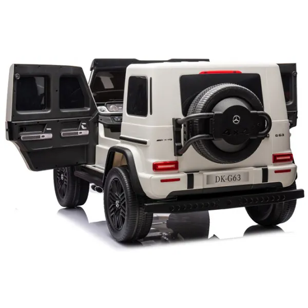 Mașină electrică Mercedes-Benz G63 Richi Tichi DKG63/3  / 35 kg / 3+ / White photo 6 Mașină electrică Mercedes-Benz G63 Richi Tichi DKG63/3  / 35 kg / 3+ / White photo 6