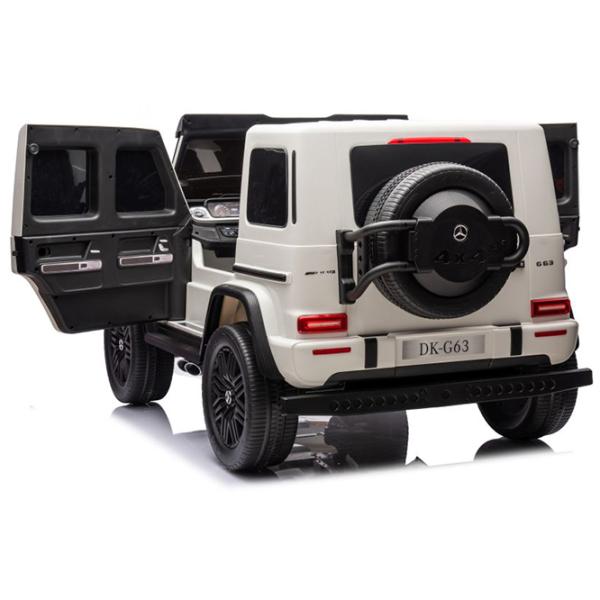 Mașină electrică Mercedes-Benz G63 Richi Tichi DKG63/3  / 35 kg / 3+ / White photo 6 Mașină electrică Mercedes-Benz G63 Richi Tichi DKG63/3  / 35 kg / 3+ / White photo 6