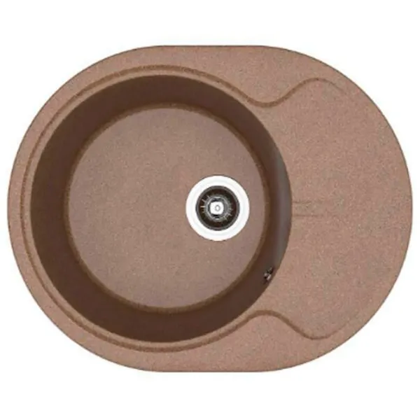 Chiuvetă Dr.Gans Berta 620 58 x 47 / Piatră artificială / Brown photo 1