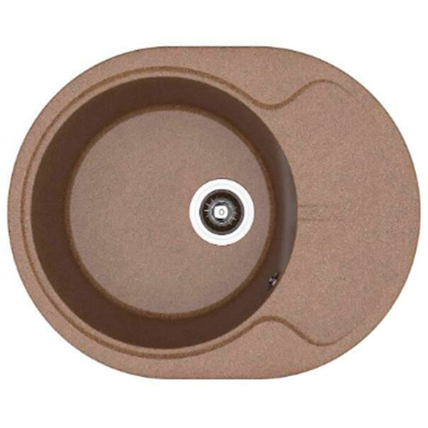 Chiuvetă Dr.Gans Berta 620 58 x 47 / Piatră artificială / Brown photo 1