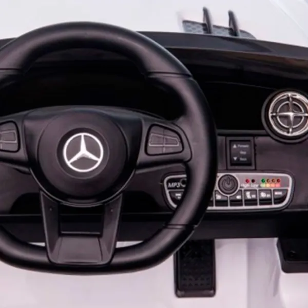 Mașină electrică Mercedes-AMG Richi Tichi MX602/1 6 km/h / 30 kg / 3+ / White photo 8