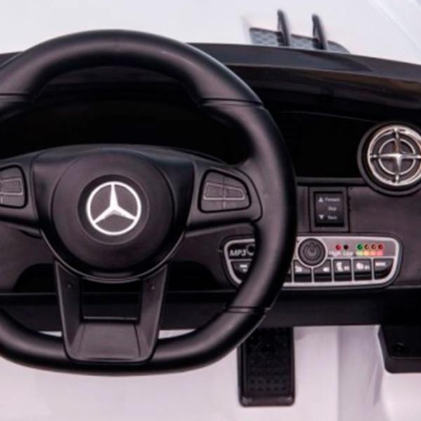 Mașină electrică Mercedes-AMG Richi Tichi MX602/1 6 km/h / 30 kg / 3+ / White photo 8