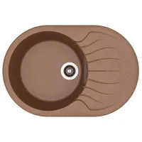 Chiuvetă Dr.Gans Berta 760 76 x 51 / Piatră artificială / Brown