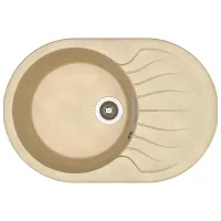 Chiuvetă Dr.Gans Berta 760 76 x 51 / Piatră artificială / Beige