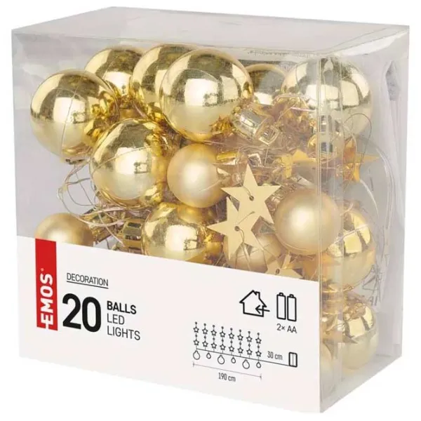Luminițe decorative EMOS DCGW11  / Alb cald photo 5