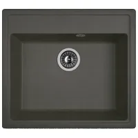 Chiuvetă Dr.Gans Nica 570 57 x 51 / Piatră artificială / Grafit