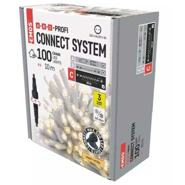 Гирлянды LED EMOS D2AW04  / Тёплый белый photo 5