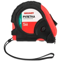 Рулетка Rexant 2598671 5 м / Красный