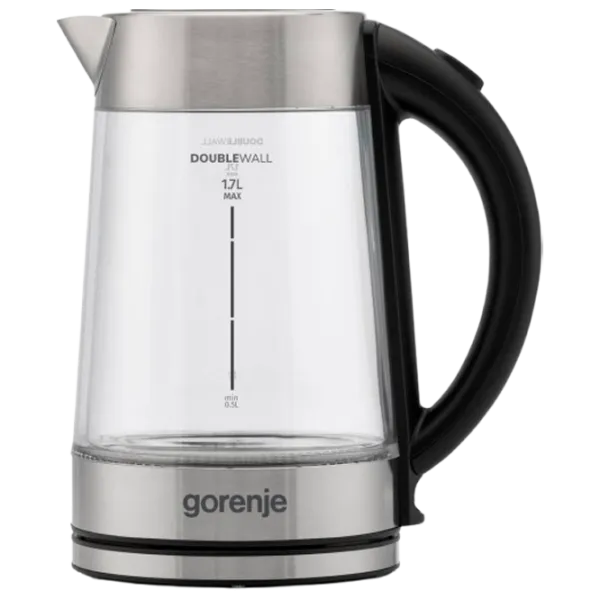 Электрочайник Gorenje K17GDWII 1.7л / Скрытый / Нержавеющая сталь photo 1
