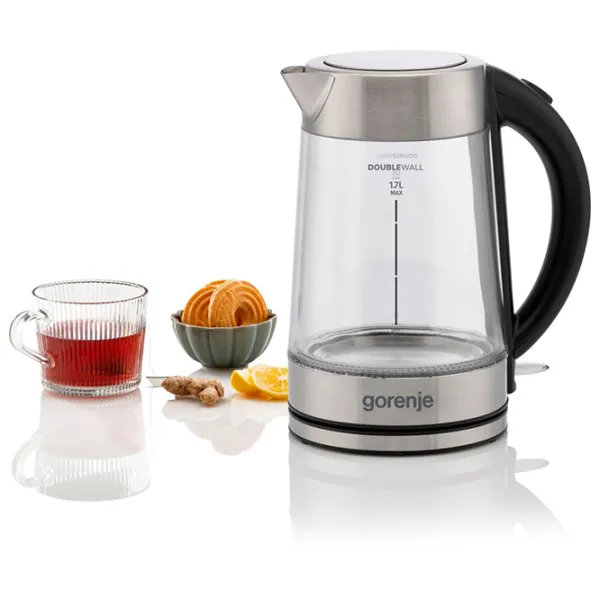 Электрочайник Gorenje K17GDWII 1.7л / Скрытый / Нержавеющая сталь photo 7