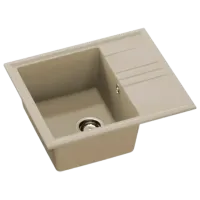 Chiuvetă SanDonna Alina 590 59 x 50 / Cuarț / Beige