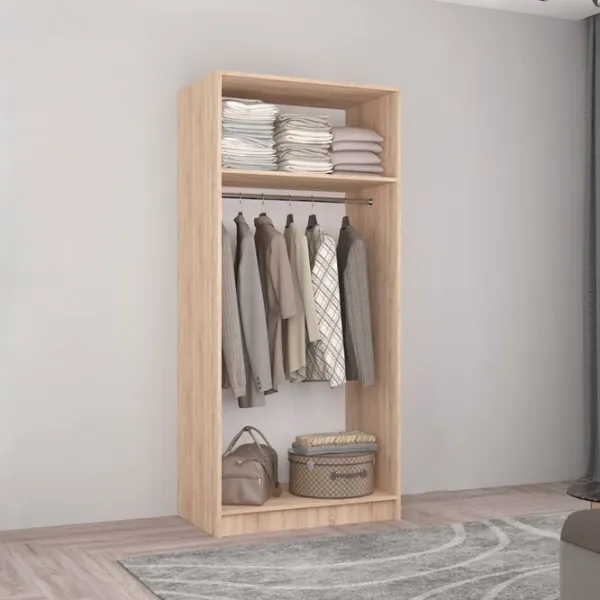 Dulap Mobildor-Lux Smart-Home 100 x 56 x 200 / PAL / Sonoma photo 2