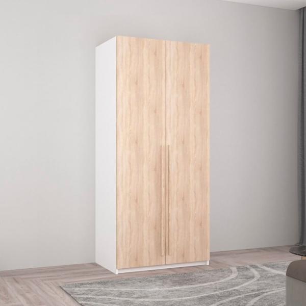 Dulap Mobildor-Lux Smart-Home 90 x 56 x 200 / PAL / Alb photo 2