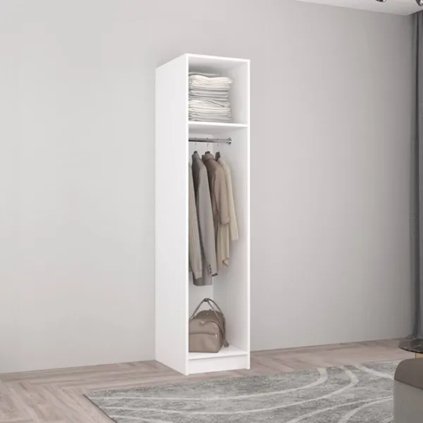 Шкаф Mobildor-Lux Smart-Home 40 x 56см x 260 / ЛДСП / Белый photo 2