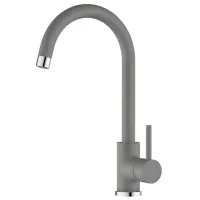 Baterie pentru bucătărie SanDonna VOR58823 Mono comandă / Pivotantă / Alamă / Gray