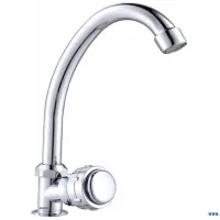 Смеситель для кухни Sanitec SN0018 Однорычажный / Поворотный / Латунь / Хром