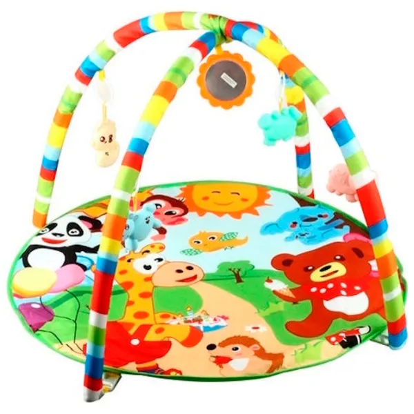 Covoraş pentru joc Hola Toys 26801 (8600021626801) 0+/ Rotund/ Multicolor photo 1
