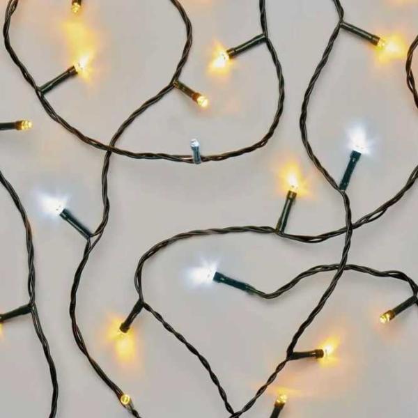 Luminițe decorative EMOS D1AN01  / Alb cald/alb photo 1
