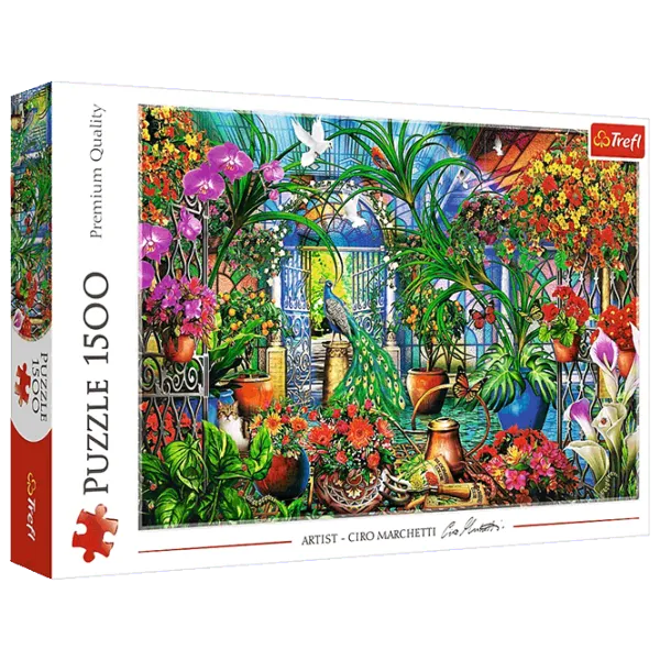 Puzzle Trefl Secret Garden 12+/ Numărul de piese: 1500 photo 1