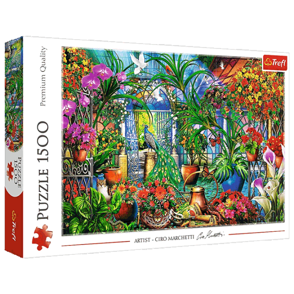 Puzzle Trefl Secret Garden 12+/ Numărul de piese: 1500 photo 1