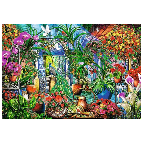 Puzzle Trefl Secret Garden 12+/ Numărul de piese: 1500 photo 3