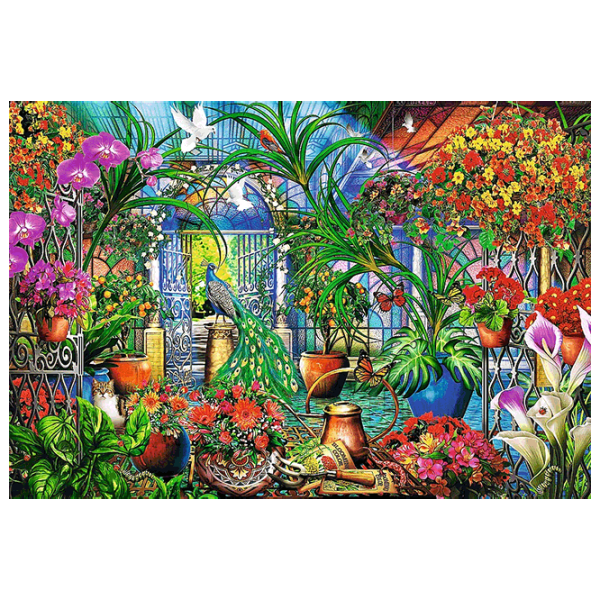 Puzzle Trefl Secret Garden 12+/ Numărul de piese: 1500 photo 3