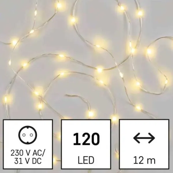 Гирлянды LED EMOS D3AW15  / Тёплый белый photo 2