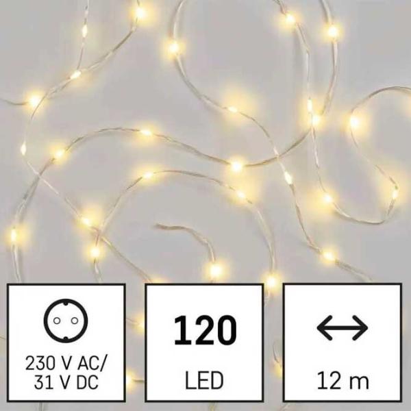 Гирлянды LED EMOS D3AW15  / Тёплый белый photo 2
