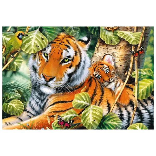 Puzzle Trefl Tigers 12+/ Numărul de piese: 1500 photo 2 Puzzle Trefl Tigers 12+/ Numărul de piese: 1500 photo 2