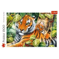 Puzzle Trefl Tigers 12+/ Numărul de piese: 1500 photo 3