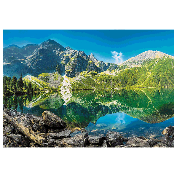 Puzzle Trefl Morskie Oko Lake Tatras Poland 12+/ Количество деталей: 1500 photo 2 Puzzle Trefl Morskie Oko Lake Tatras Poland 12+/ Количество деталей: 1500 photo 2