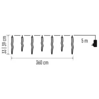Гирлянды LED EMOS DCPC07 / Белый photo 3