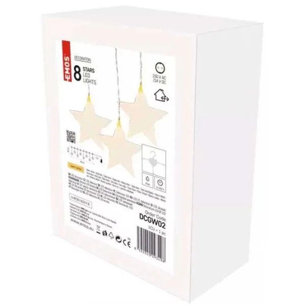 Гирлянды LED EMOS DCGW02  / Тёплый белый photo 2