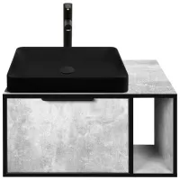 Seturi mobilă de baie Aquatoria 52.01 PAL / Gray