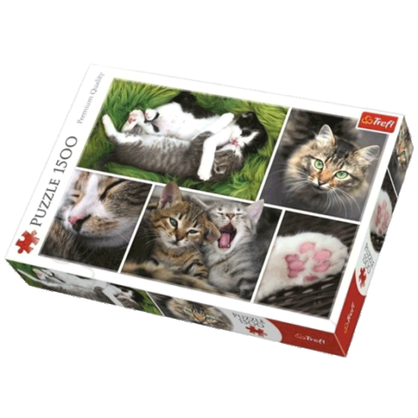 Puzzle Trefl Kittens 12+/ Количество деталей: 1500 photo 1