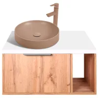 Seturi mobilă de baie Aquatoria 52.01 PAL / Brown