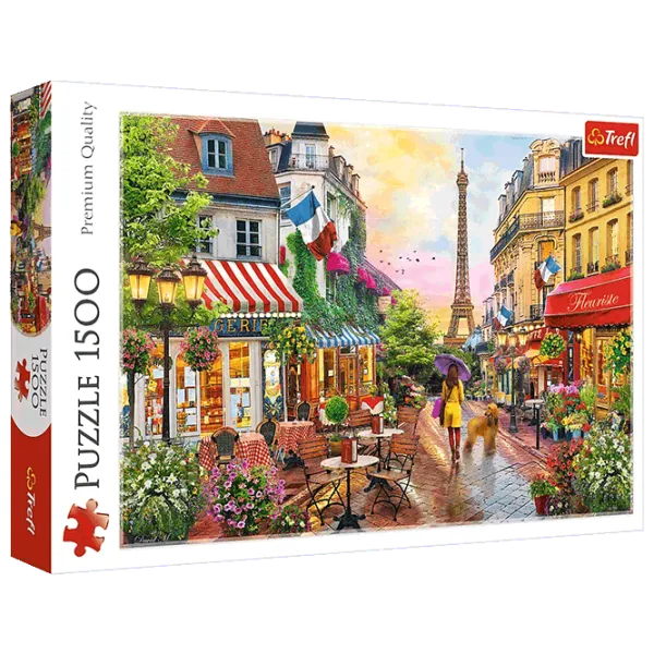 Puzzle Trefl Charming Paris 12+/ Количество деталей: 1500 photo 1