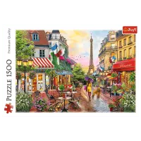 Puzzle Trefl Charming Paris 12+/ Numărul de piese: 1500 photo 2