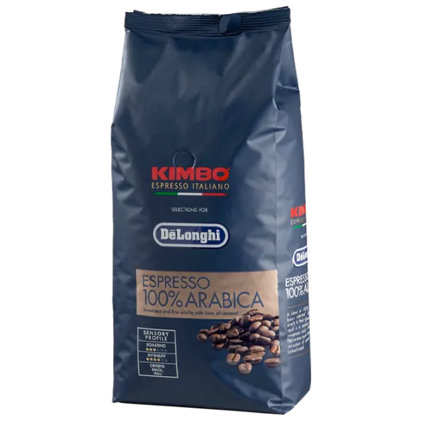 Cafea Kimbo Delonghi Espresso Boabe / Arabica / Pachet photo 1