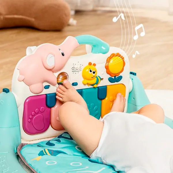 Игровой коврик Hola Toys HE898900 (6944167102938) 0+/ Трансформер/ Синий photo 2