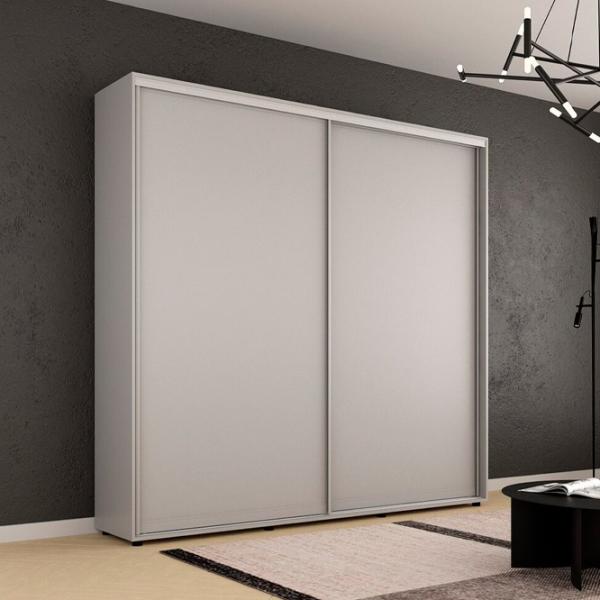 Шкаф Mobildor-Lux Compact 200 x 45см x 220 / ЛДСП / Светло серый photo 2