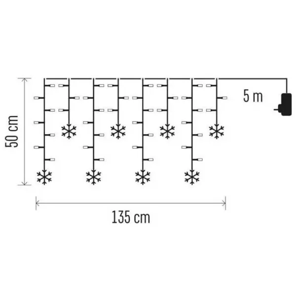 Гирлянды LED EMOS DCGW13  / Белый photo 3