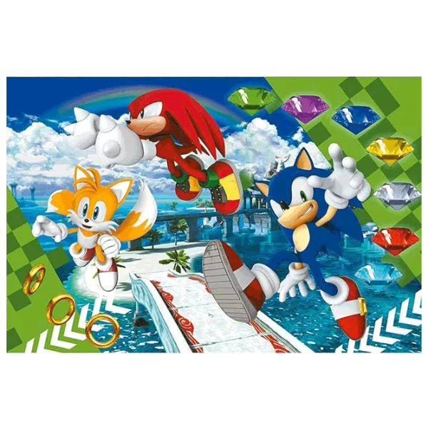Puzzle Trefl Sonic 6+/ Количество деталей: 160 photo 1 Puzzle Trefl Sonic 6+/ Количество деталей: 160 photo 1