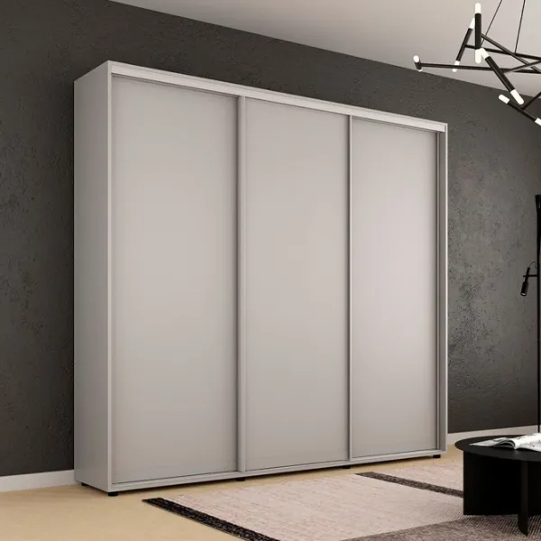 Dulap Mobildor-Lux Compact 240 x 45 x 220 / PAL / Gri deschis photo 2
